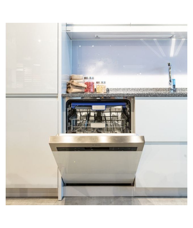 Máy rửa bát âm tủ Malloca WQP12-J7309K