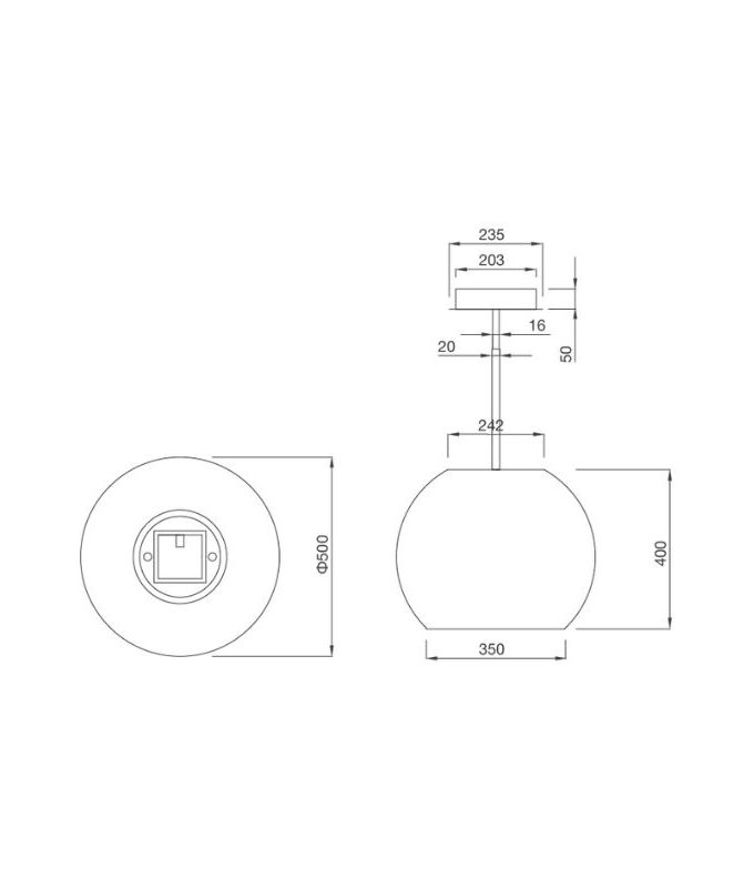 may hut mui malloca dao sphera white i001w 1