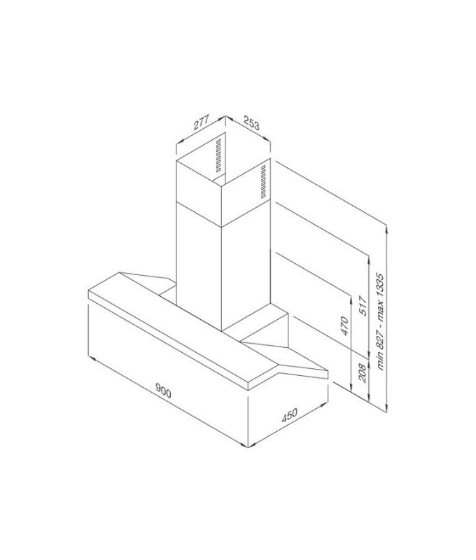 Thiết kế của Máy hút mùi Malloca Luxury CIRCEO-K9998
