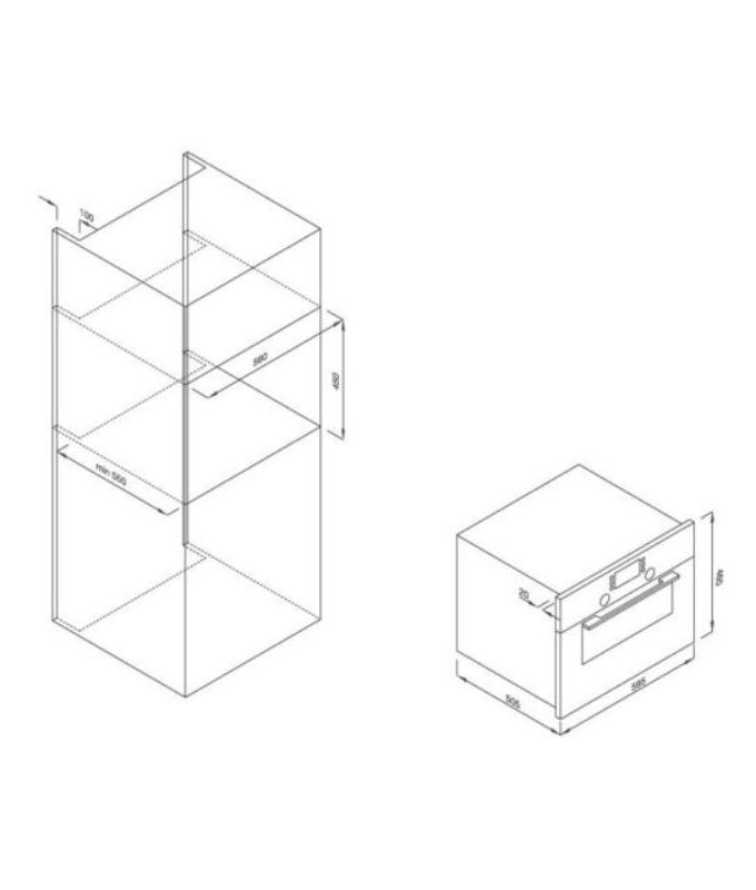 Thiết kế của Lò hấp Malloca MST-30TS