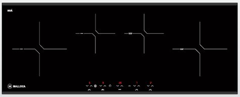Bếp từ kết hợp hồng ngoại Malloca MH-04IR S