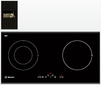 Bếp từ kết hợp hồng ngoại Malloca MH-02IR LB