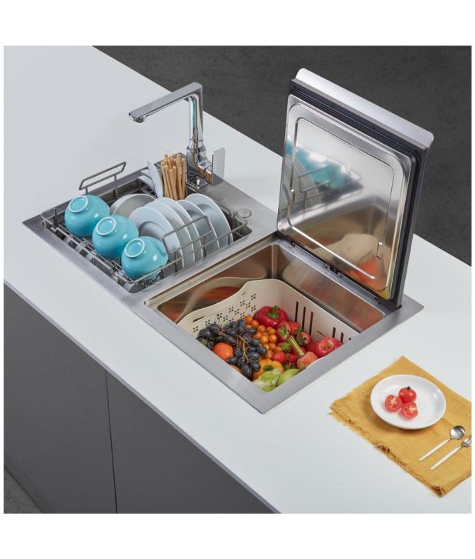 Máy rửa bát Malloca WQP6-890F3