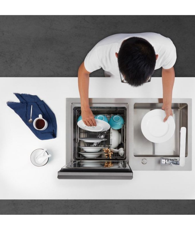 Máy rửa bát Malloca WQP6-890F3