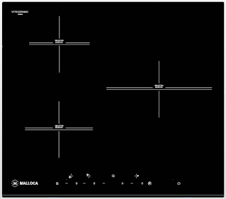 Bếp từ Malloca 3 vùng nấu MH-5903 I lắp âm