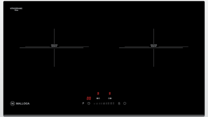 Bếp từ Malloca 2 vùng nấu MH-732 IN lắp âm