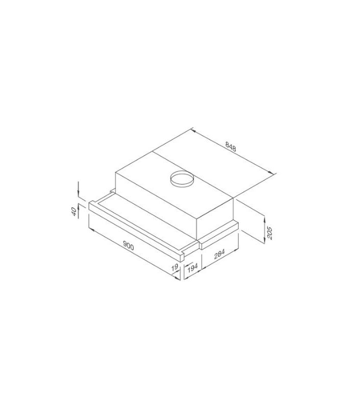 Thiết kế của Máy hút mùi Malloca MH 90BTC