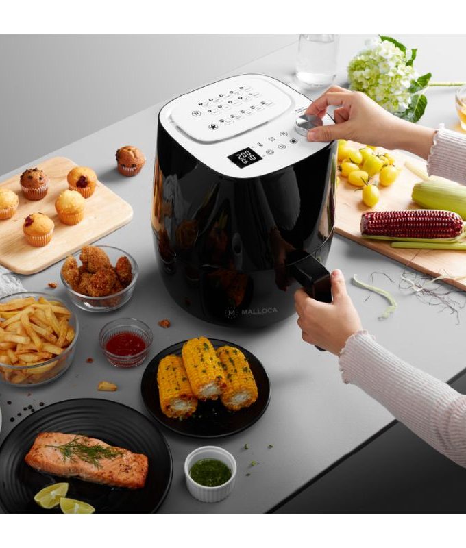 Nồi chiên không dầu Malloca MAF-09B 5 Nồi chiên không dầu Malloca MAF-09B