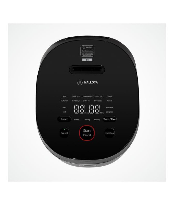 Nồi cơm điện cao tần Malloca MRC-IH01E 4 điều khiển cảm ứng của Nồi cơm điện cao tần Malloca MRC-IH01E
