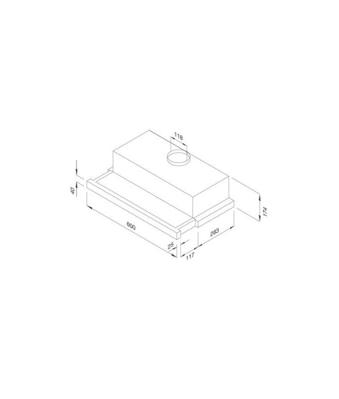 Thiết kế của Máy hút mùi Malloca K1506 TC