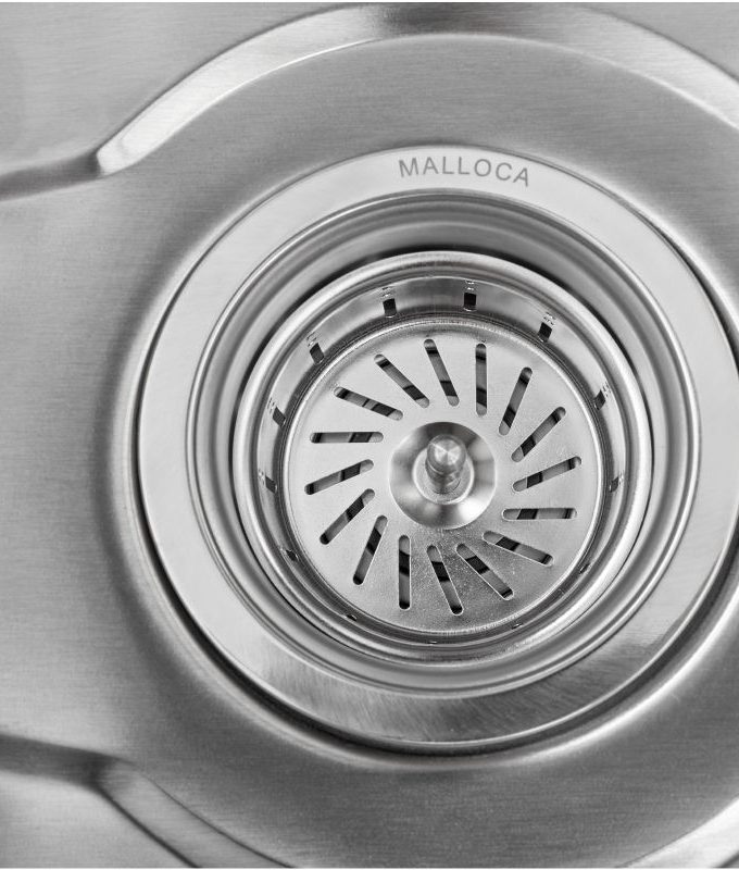 Khay thoát nước chậu rửa bát Malloca MS 5082W