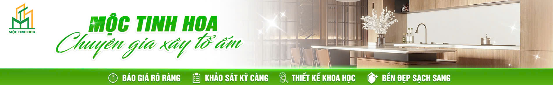 Thiết kế tủ bếp với chuyên gia Mộc Tinh Hoa